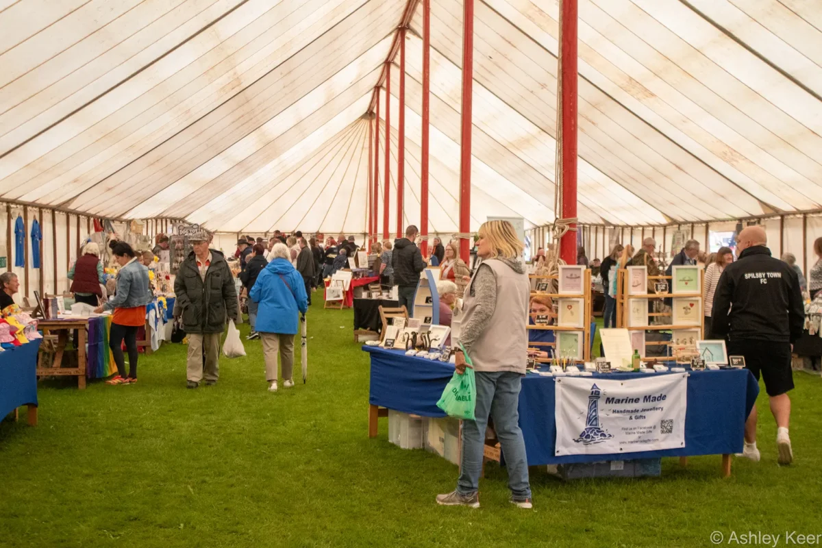 Spilsby Show Craft Marquee